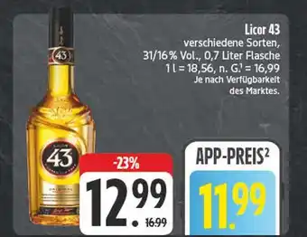 Edeka Licor 43 licor 43 Angebot