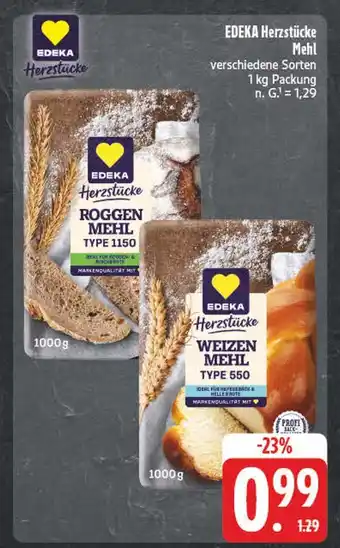 Edeka Edeka herzstücke roggen mehl type 1150 Angebot