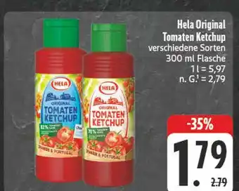 Edeka Hela original tomaten ketchup Angebot