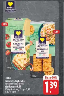 Edeka Edeka herzstücke lasagne n.61 Angebot