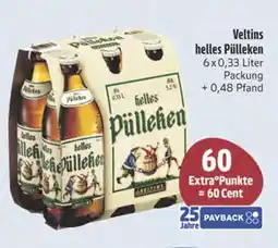 Edeka Veltins helles pülleken Angebot