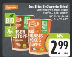 Edeka Demeter bio kürbis kokos suppe Angebot