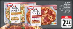 Edeka Dr. oetker la mia pinsa champignons mit ricotta-pecorino creme Angebot