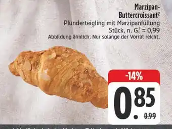 Edeka Marzipan-buttercroissant Angebot