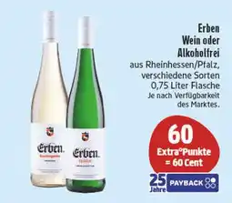 Edeka Erben wein oder alkoholfrei Angebot