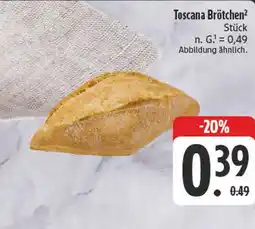 Edeka Toscana brötchen Angebot