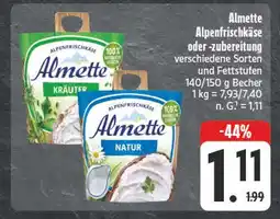 Edeka Almette kräuter Angebot