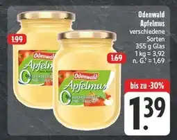 Edeka Odenwald apfelmus Angebot