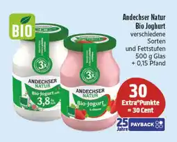 Edeka Andechser natur bio-joghurt Angebot