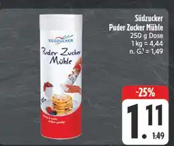 Edeka Südzucker puder zucker mühle Angebot