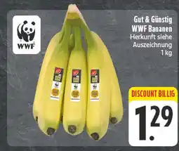 Edeka Gut & günstig wwf bananen Angebot