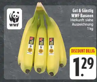 Edeka Gut & günstig wwf bananen Angebot