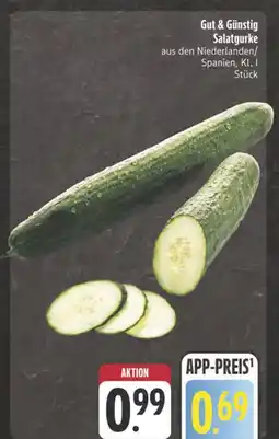 Edeka Gut & günstig salatgurke Angebot
