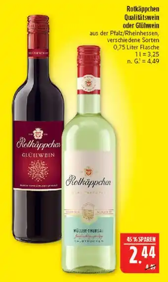 Marktkauf Rotkäppchen glühwein Angebot