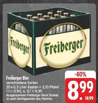 Edeka Freiberger bier Angebot