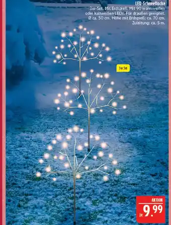 Marktkauf Led-schneeflocke Angebot