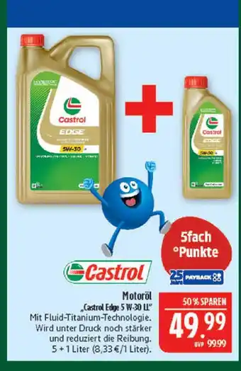 Marktkauf Castrol edge 5w-30 ll Angebot