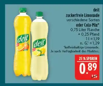 Marktkauf Deit zuckerfreie limonade oder cola-mix Angebot