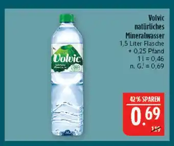Marktkauf Volvic natürliches mineralwasser Angebot