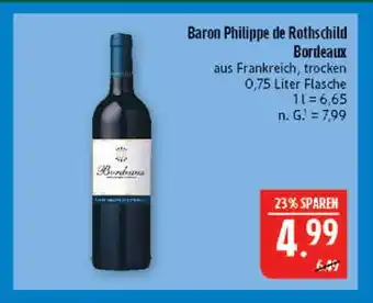Marktkauf Baron philippe de rothschild bordeaux Angebot