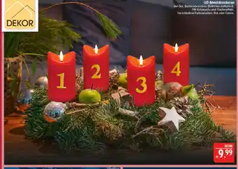 Marktkauf Led-adventskranzkerzen Angebot