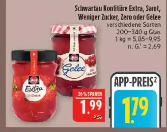 Marktkauf Schwartau konfitüre extra erdbeere Angebot