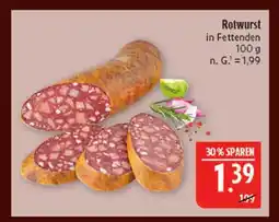 Marktkauf Rotwurst Angebot