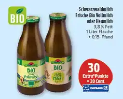 Marktkauf Schwarzwaldmilch frische bio vollmilch oder heumilch Angebot