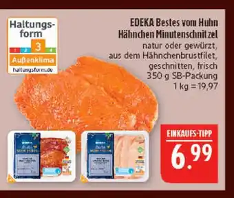 Marktkauf Edeka bestes vom huhn hähnchen minutenschnitzel Angebot