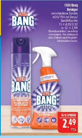 Marktkauf Cillit bang reiniger Angebot