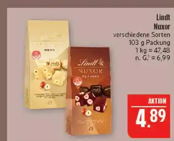 Marktkauf Lindt nuxor weiss Angebot