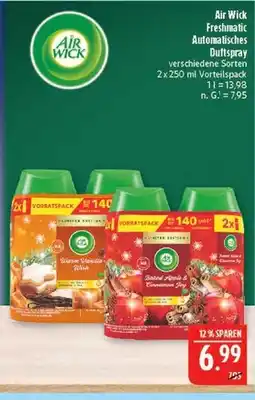 Marktkauf Air wick freshmatic automatisches duftspray warm vanilla wish Angebot
