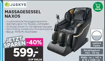 Marktkauf Juskys massagesessel naxos Angebot