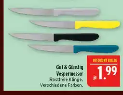 Marktkauf Gut & günstig vespermesser Angebot