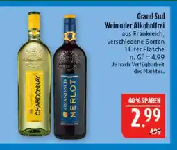 Marktkauf Grand sud chardonnay Angebot