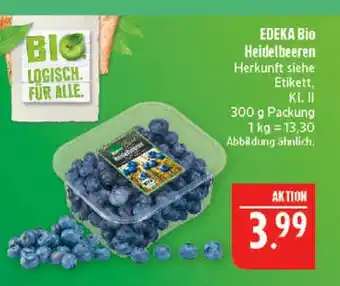 Marktkauf Edeka bio heidelbeeren Angebot