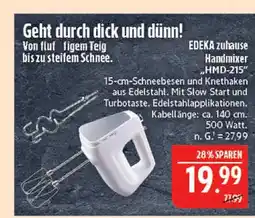 Marktkauf Edeka zuhause handmixer hmd-215 Angebot