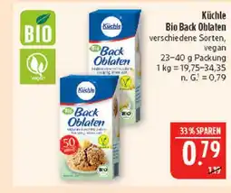Marktkauf Küchle bio back oblaten Angebot