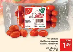 Marktkauf Gut & günstig mini pflaumentomaten Angebot