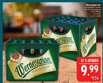 Marktkauf Wernesgrüner pils legende Angebot