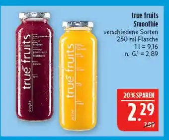 Marktkauf True fruits smoothie purple Angebot