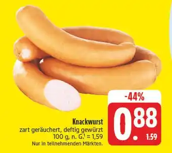 E-Center Knackwurst Angebot