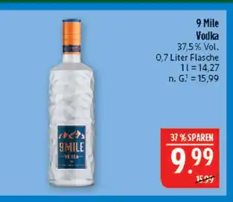 Marktkauf 9 mile vodka Angebot