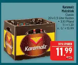 Marktkauf Karamalz malzdrink classic Angebot