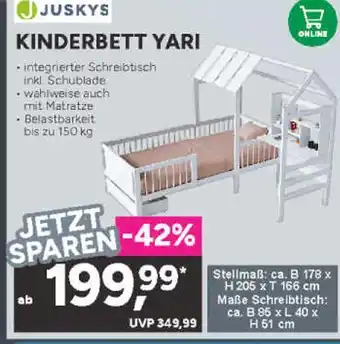 Marktkauf Juskys kinderbett yari Angebot