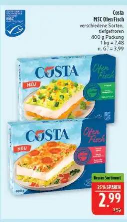 Marktkauf Costa msc ofen fisch Angebot