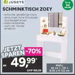 Marktkauf Juskys schminktisch zoey Angebot
