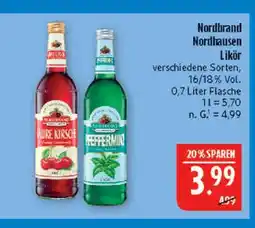 Marktkauf Nordbrand nordhausen sauerkirsch Angebot