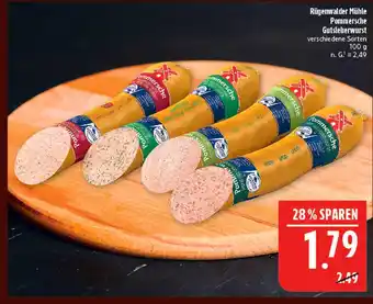 Marktkauf Rügenwalder mühle pommesche gutsleberwurst Angebot