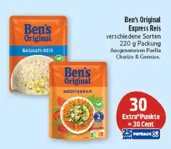 Marktkauf Ben's original express reis Angebot